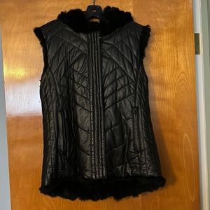 Genuine Reversable fur vest